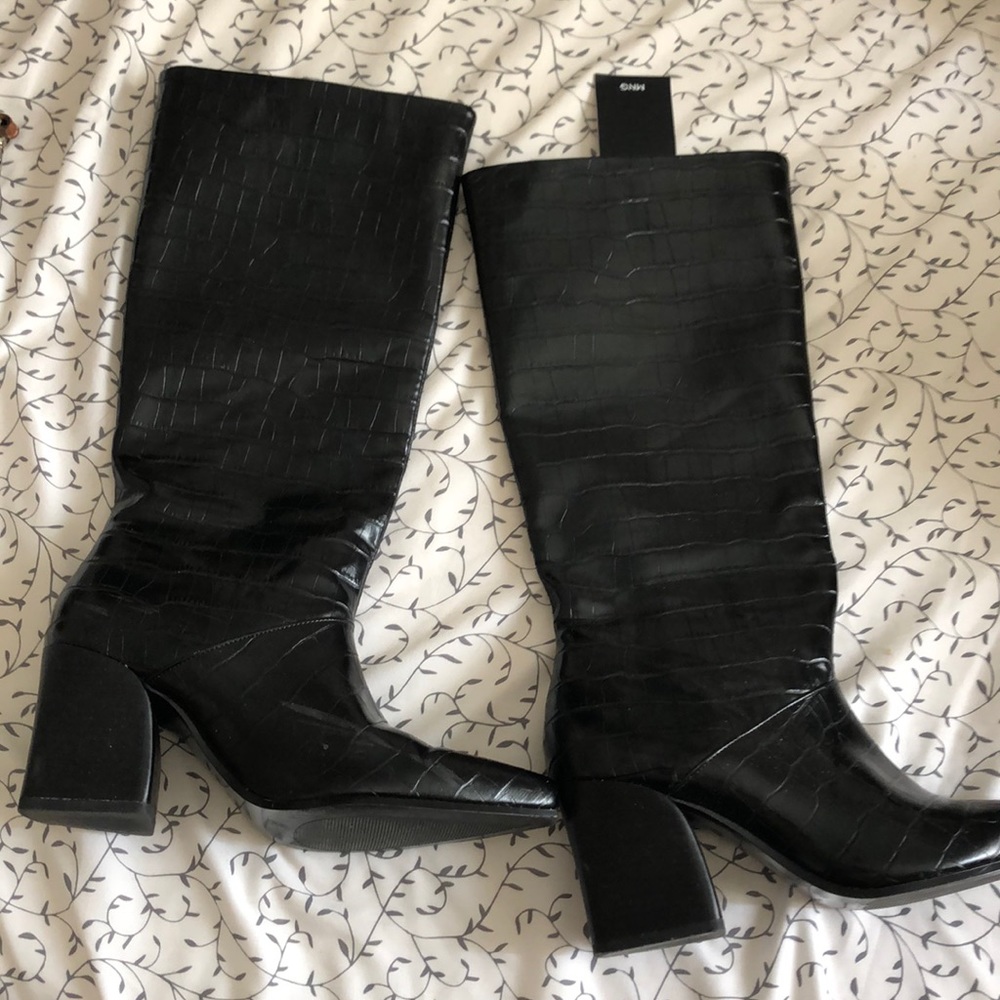 COPY - Mango knee high Boots
